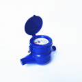 15mm-25mm Multi-jet Dry dial Blue Color Plastic ABS digital Water Meter